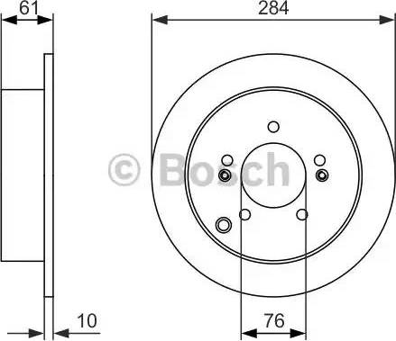 BOSCH 0 986 479 948 - Discofreno autozon.pro