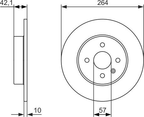 BOSCH 0 986 479 961 - Discofreno autozon.pro