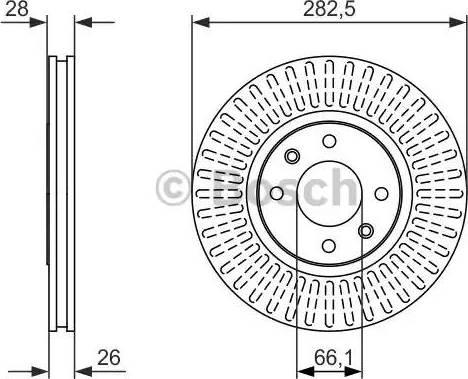 BOSCH 0 986 479 908 - Discofreno autozon.pro