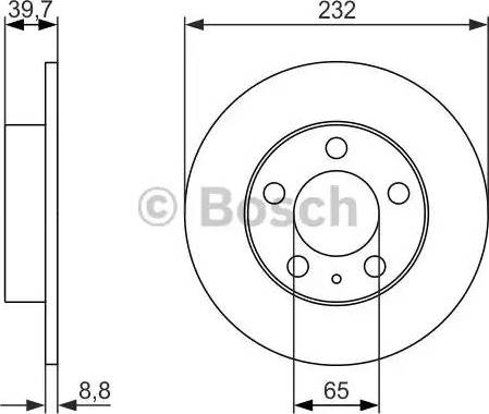 BOSCH 0 986 479 915 - Discofreno autozon.pro