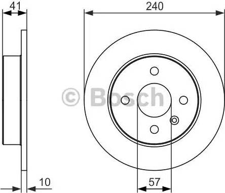 BOSCH 0 986 479 918 - Discofreno autozon.pro