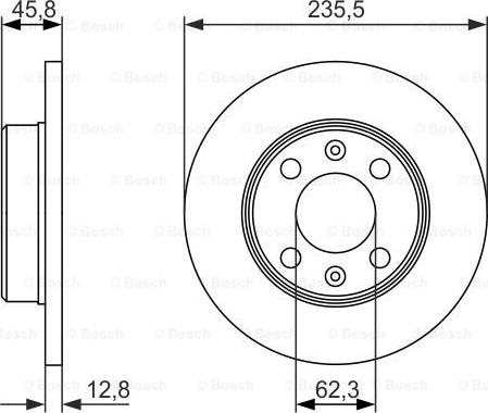 BOSCH 0 986 479 913 - Discofreno autozon.pro