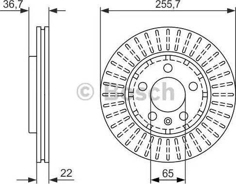 BOSCH 0 986 479 912 - Discofreno autozon.pro