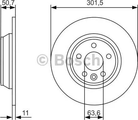 BOSCH 0 986 479 973 - Discofreno autozon.pro