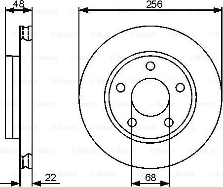 BOSCH 0 986 479 463 - Discofreno autozon.pro