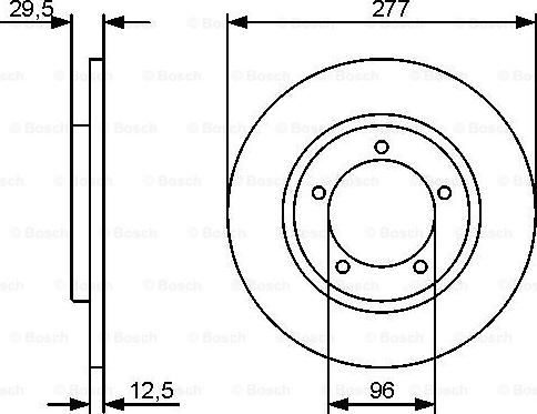 BOSCH 0 986 479 487 - Discofreno autozon.pro