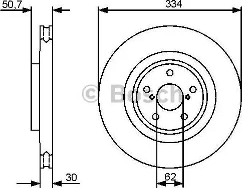 BOSCH 0 986 479 433 - Discofreno autozon.pro