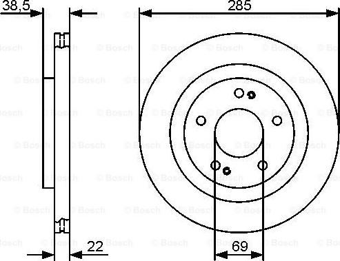 BOSCH 0 986 479 470 - Discofreno autozon.pro