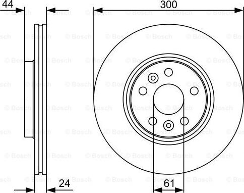 BOSCH 0 986 479 554 - Discofreno autozon.pro