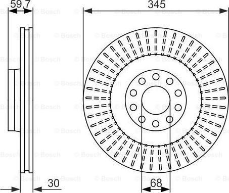 BOSCH 0 986 479 589 - Discofreno autozon.pro