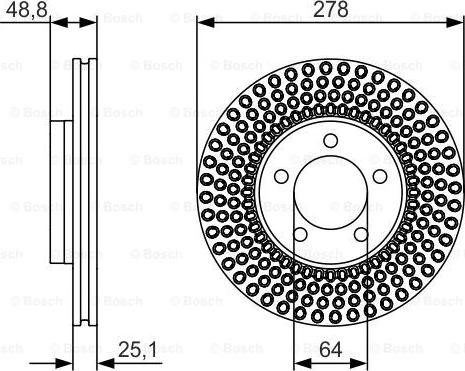 BOSCH 0 986 479 699 - Discofreno autozon.pro