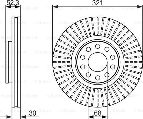 BOSCH 0 986 479 690 - Discofreno autozon.pro