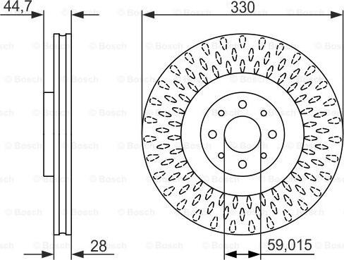 BOSCH 0 986 479 648 - Discofreno autozon.pro