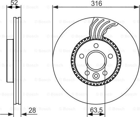 BOSCH 0 986 479 620 - Discofreno autozon.pro