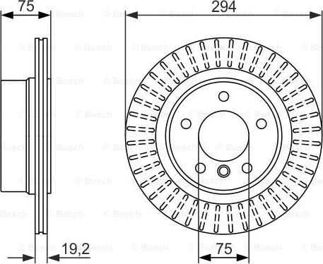 BOSCH 0 986 479 670 - Discofreno autozon.pro