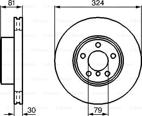 BOSCH 0 986 479 002 - Discofreno autozon.pro