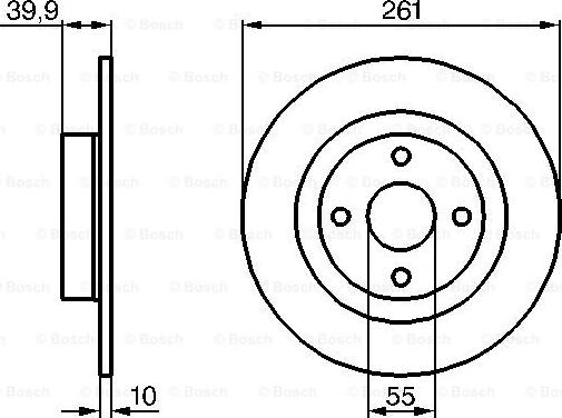 BOSCH 0 986 479 128 - Discofreno autozon.pro