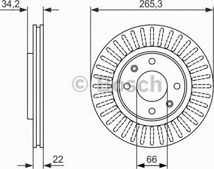 BOSCH 0 986 479 890 - Discofreno autozon.pro