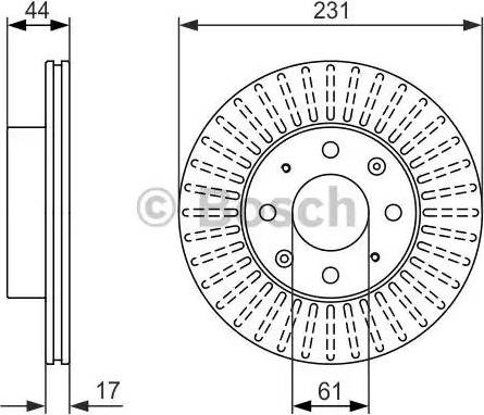 BOSCH 0 986 479 841 - Discofreno autozon.pro