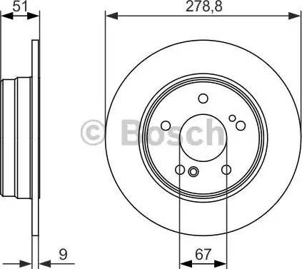 BOSCH 0 986 479 854 - Discofreno autozon.pro