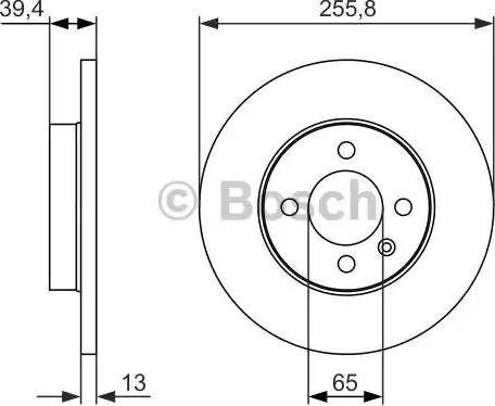 BOSCH 0 986 479 856 - Discofreno autozon.pro