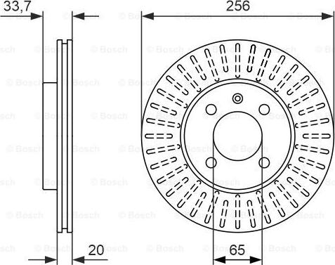 BOSCH 0 986 479 853 - Discofreno autozon.pro