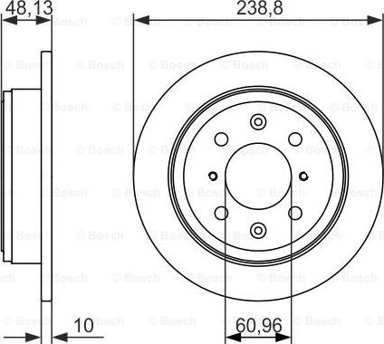 BOSCH 0 986 479 860 - Discofreno autozon.pro