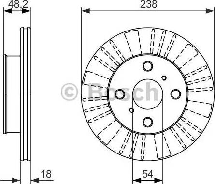 BOSCH 0 986 479 862 - Discofreno autozon.pro