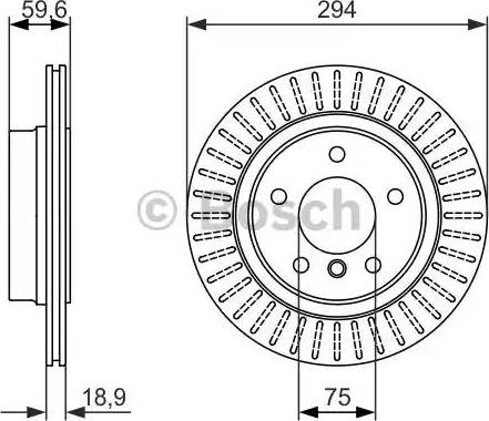 BOSCH 0 986 479 882 - Discofreno autozon.pro