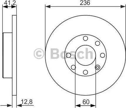 BOSCH 0 986 479 830 - Discofreno autozon.pro