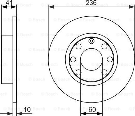 BOSCH 0 986 479 829 - Discofreno autozon.pro