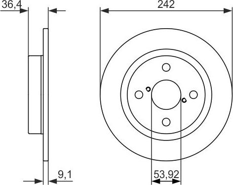 BOSCH 0 986 479 879 - Discofreno autozon.pro