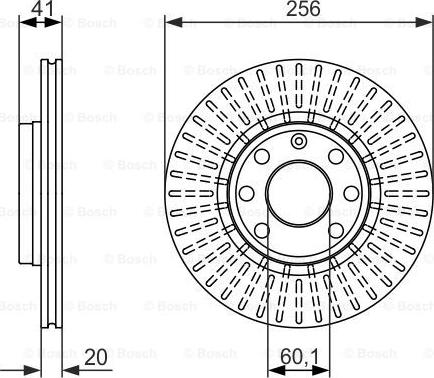 BOSCH 0 986 479 876 - Discofreno autozon.pro