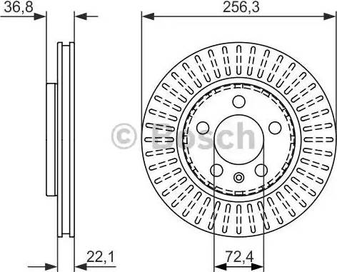 BOSCH 0 986 479 871 - Discofreno autozon.pro