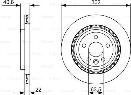 BOSCH 0 986 479 398 - Discofreno autozon.pro