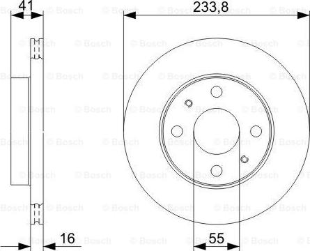 BOSCH 0 986 479 352 - Discofreno autozon.pro