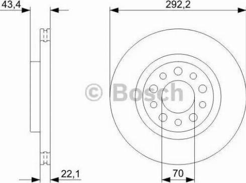 BOSCH 0 986 479 326 - Discofreno autozon.pro