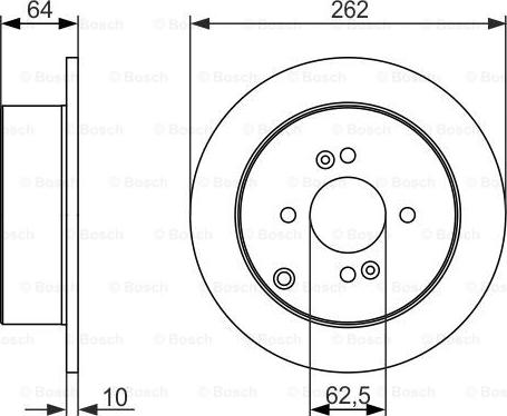 BOSCH 0 986 479 371 - Discofreno autozon.pro