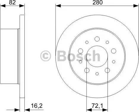 BOSCH 0 986 479 298 - Discofreno autozon.pro