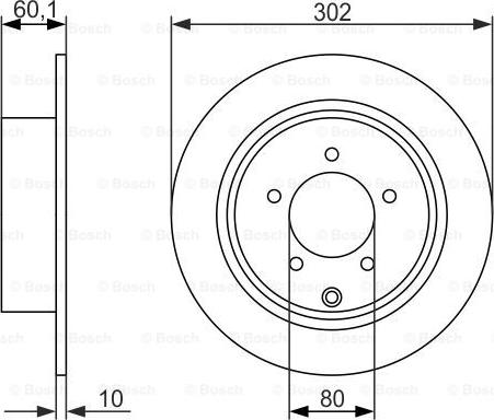 BOSCH 0 986 479 746 - Discofreno autozon.pro