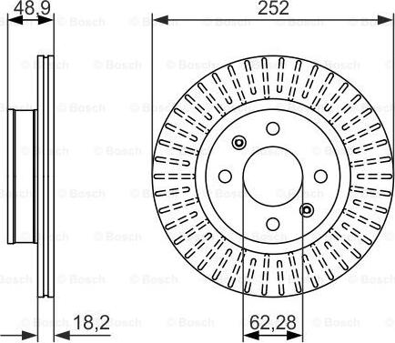 BOSCH 0 986 479 770 - Discofreno autozon.pro