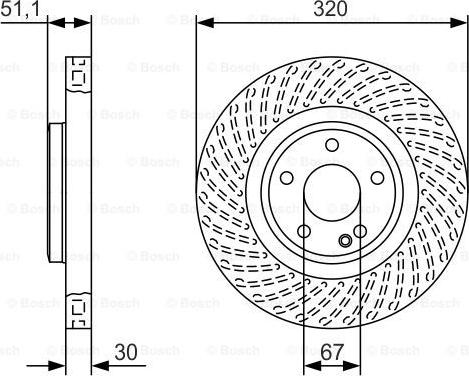 BOSCH 0 986 479 A59 - Discofreno autozon.pro