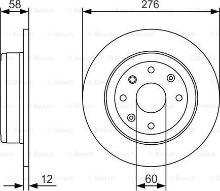 BOSCH 0 986 479 A56 - Discofreno autozon.pro