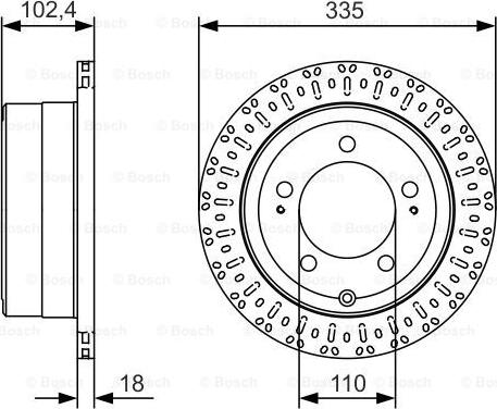 BOSCH 0 986 479 A61 - Discofreno autozon.pro