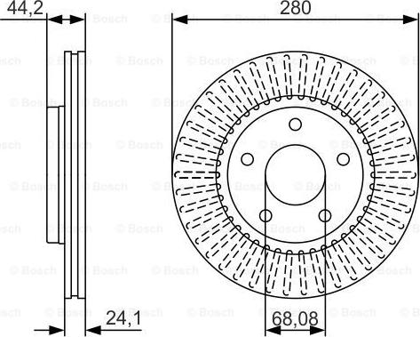 BOSCH 0 986 479 A19 - Discofreno autozon.pro