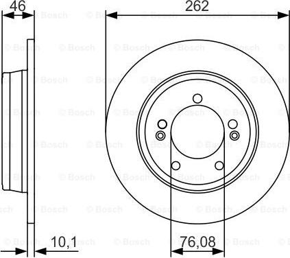 BOSCH 0 986 479 A16 - Discofreno autozon.pro