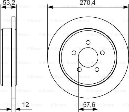 BOSCH 0 986 479 A80 - Discofreno autozon.pro