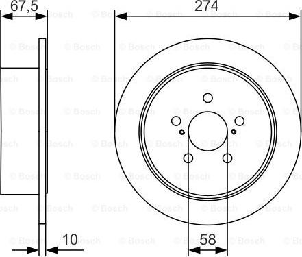 BOSCH 0 986 479 A82 - Discofreno autozon.pro