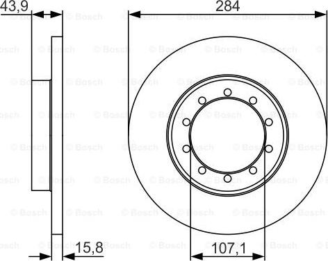 BOSCH 0 986 479 A34 - Discofreno autozon.pro