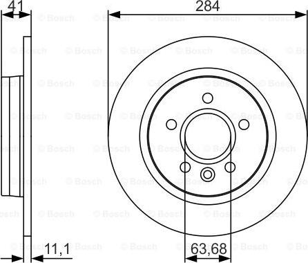 BOSCH 0 986 479 A36 - Discofreno autozon.pro